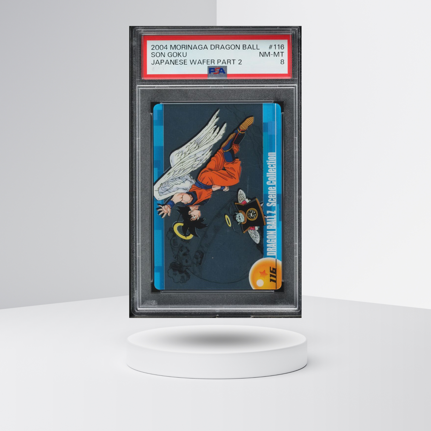 2004 Dragon Ball Z Wafers Japanese Part 2 Son Goku #DXSC-07-116 PSA 8 NM-MT
