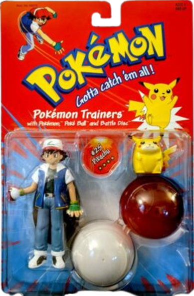 Pokemon Trainer Ash & Pikachu Vintage