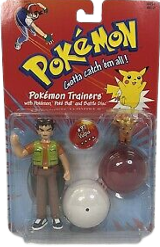 Pokemon Trainer Brock & Vulpix Vintage