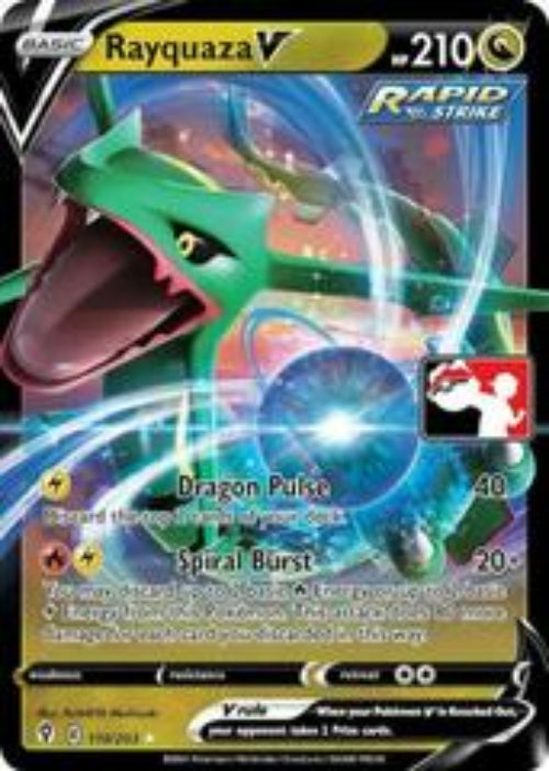 Rayquaza V 110/203 Pokemon Evolving Skies (Prize Pack)