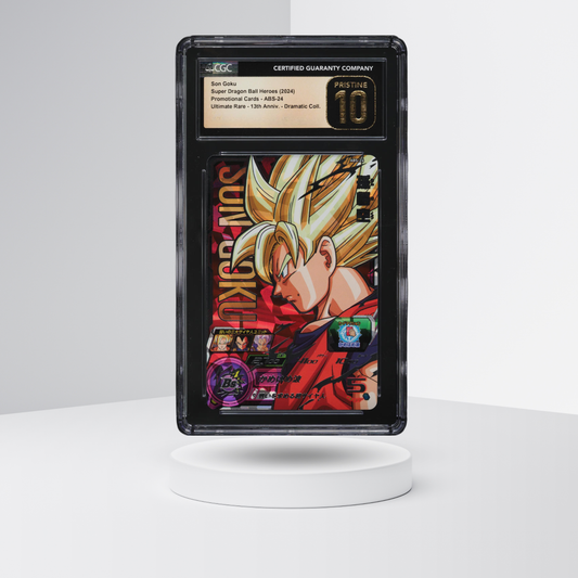 2024 Dragon Ball S Heroes Japanese 13th Anniversary Son Goku CGC 10 PRISTINE