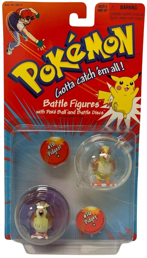 Battle Figures Pidgeot & Pidgey