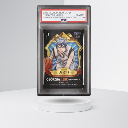 2018 Weekly Shonen Jump Japanese Tetsuya Kuroko QUO Card PSA 10