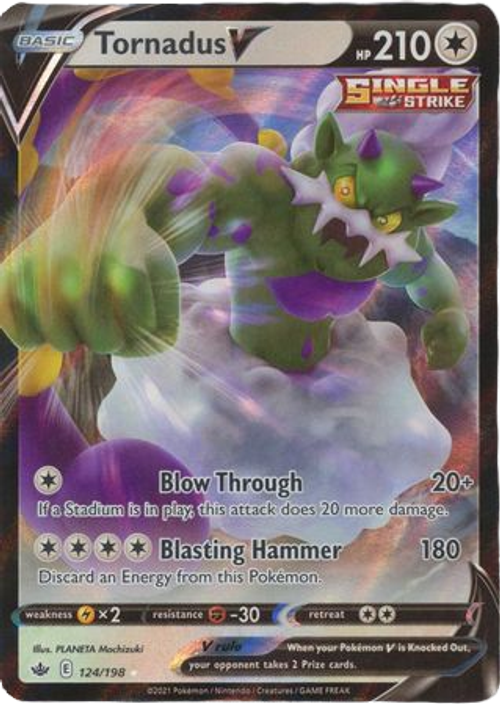 Tornadus V - 124/198 - Ultra Rare