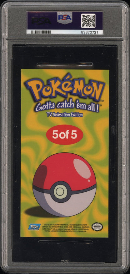 PSA 10 MEOWTH ANIM.SE.1-OVRSZD.TIN TPPR.