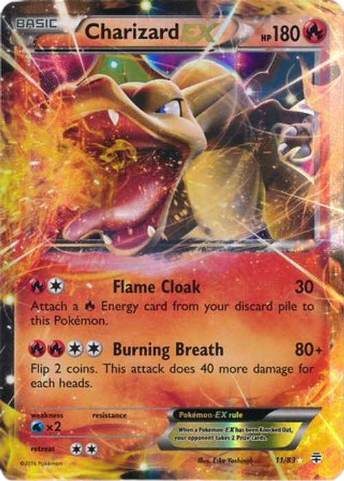 Charizard EX - 11/83 - Ultra Rare