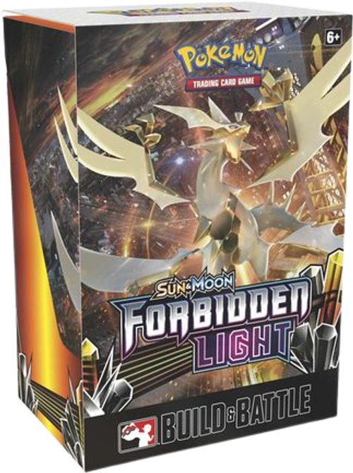 Sun & Moon Forbidden Light Build & Battle Box