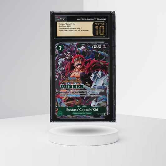 2023 One Piece Tournament Promo Pack Vol. 5 Winner Eustass "Captain" Kid CGC 10