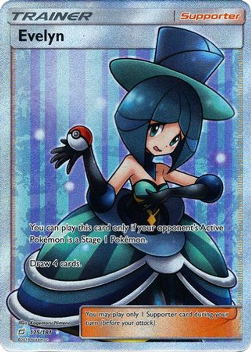 Evelyn - 175/181 - Full Art Ultra Rare