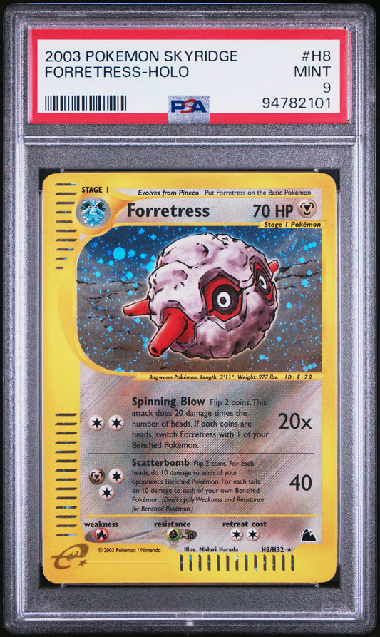 PSA 9 FORRETRESS-HOLO