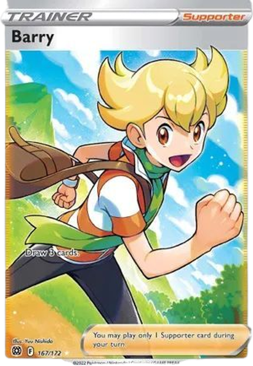 Barry - 167/172 - Full Art Ultra Rare