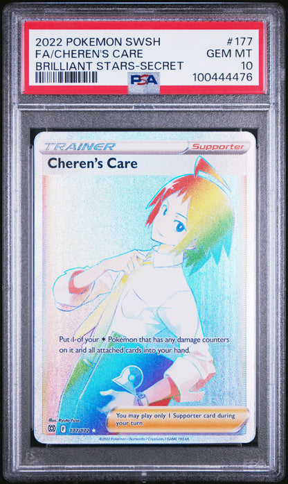 PSA 10 FA/CHEREN'S CARE BRILLIANT STARS-SECRET