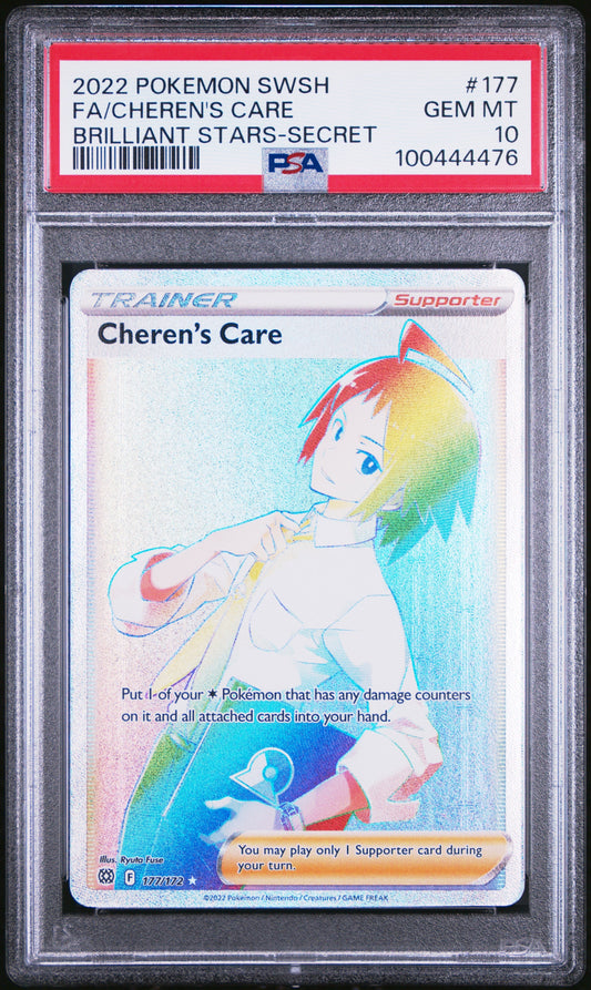 PSA 10 FA/CHEREN'S CARE BRILLIANT STARS-SECRET