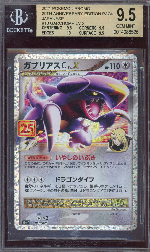 Beckett 9.5 Garchomp LV.X