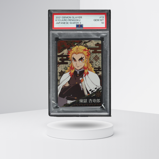 2021 Demon Slayer Wafers Japanese Part 3 Kyojuro Rengoku #13 PSA 10 GEM MINT
