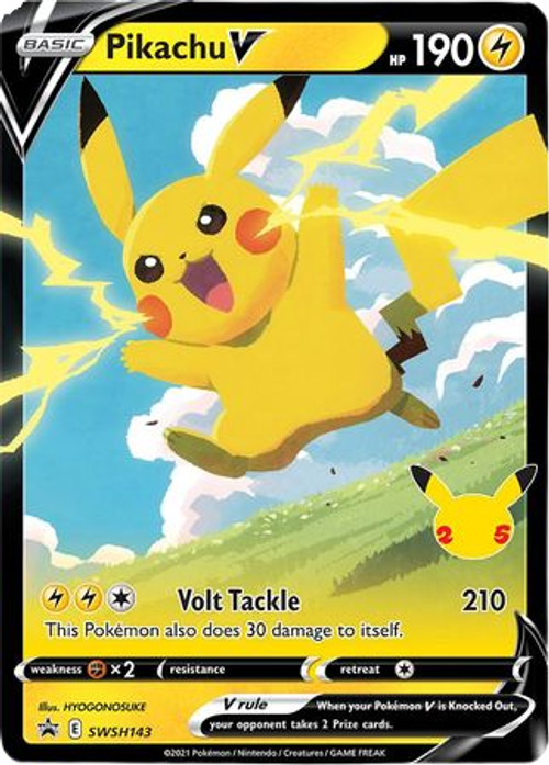 Pikachu V - SWSH143 - Promo