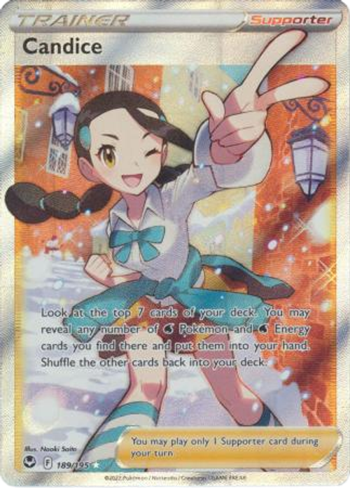 Candice - 189/195 - Full Art Ultra Rare