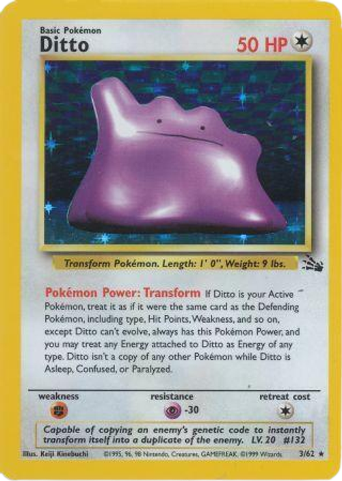Ditto - 3/62 - Holo Unlimited