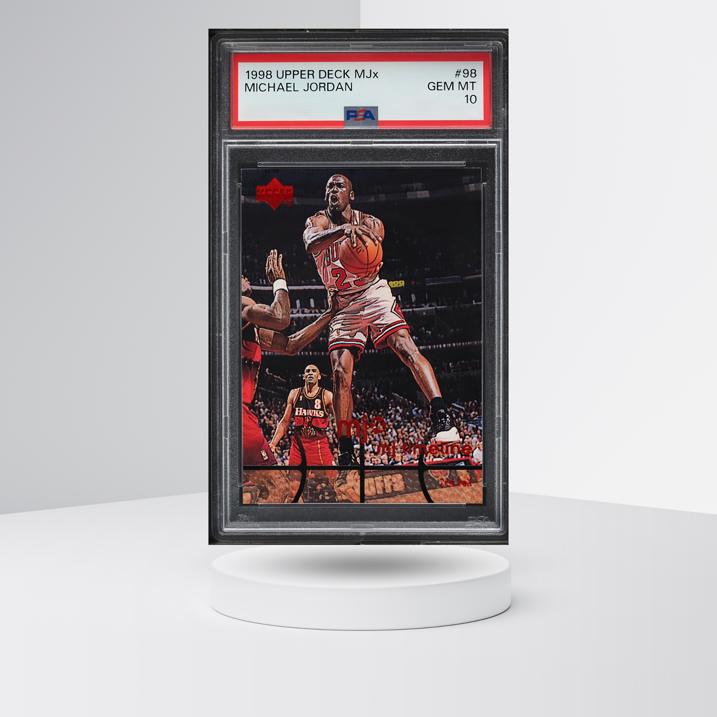1998 Upper Deck MJx Michael Jordan #98 PSA 10 GEM MINT -  1 of 14