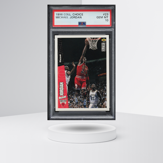1996 Collector's Choice Michael Jordan #23 PSA 10 GEM MINT