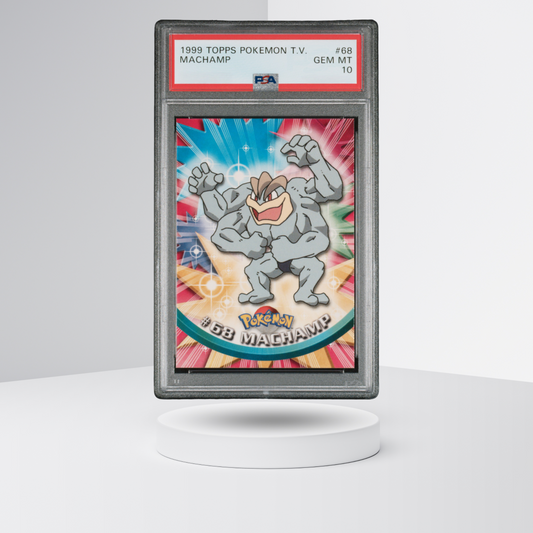 1999 Topps Pokémon TV #68 Machamp PSA 10