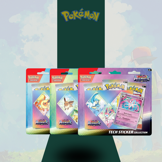 Prismatic Evolutions - Evolutions Tech Sticker Collection