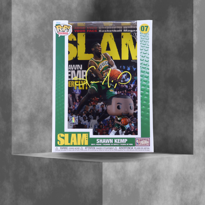 Shawn Kemp Signed Supersonics