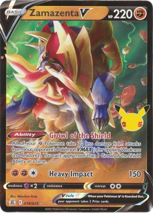 Zamazenta V - 18/25 - Ultra Rare