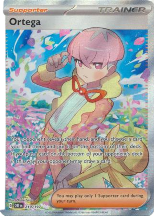 Ortega - 219/197 - Full Art Secret Rare