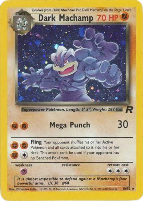 Dark Machamp 10/82 - Holo Unlimited