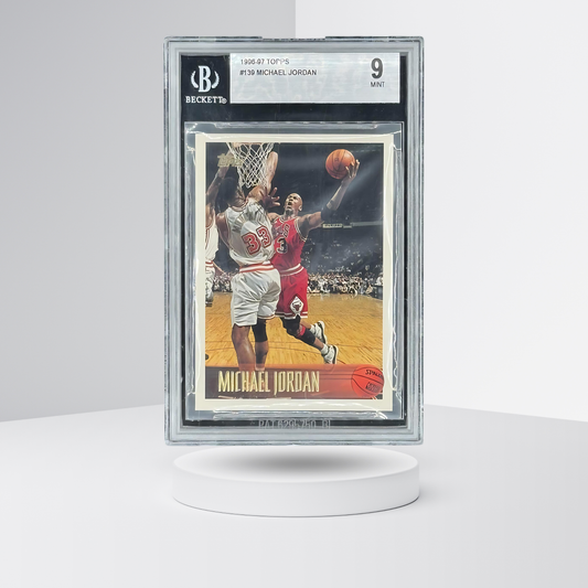 Michael Jordan 1996-97 Topps #139 (BGS 9)