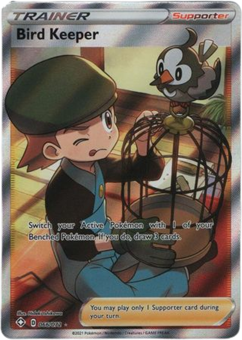 Bird Keeper - 066/072 - Full Art Ultra Rare