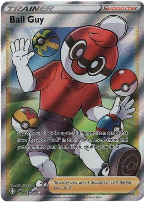 Ball Guy - 065/072 - Full Art Ultra Rare