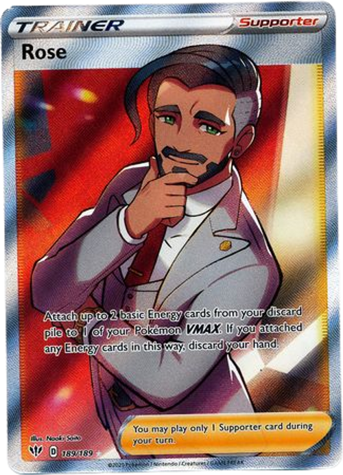 Rose - 189/189 - Full Art Ultra Rare