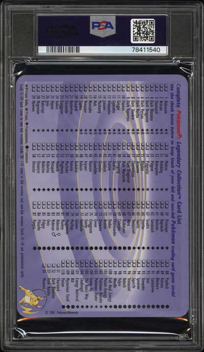 PSA 8 CHARIZARD BOX TOPPER