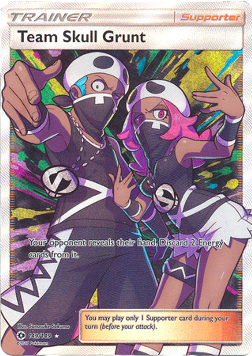 Team Skull Grunt - 149/149 - Full Art Ultra Rare