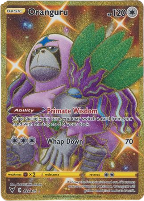 Oranguru - 199/185 - Secret Rare