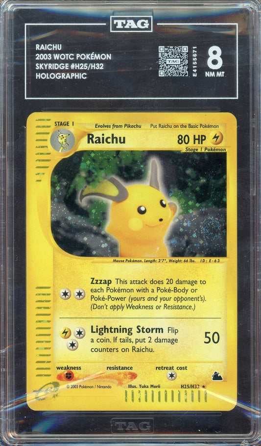 TAG 8 RAICHU SKYRIDGE
