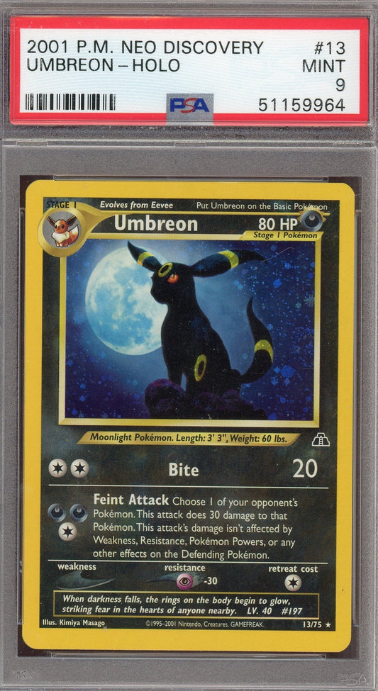 PSA 9 UMBREON-HOLO