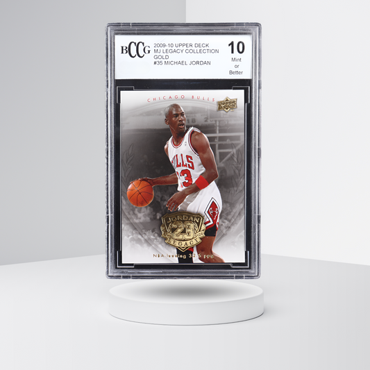 Michael Jordan 2009-10 Upper Deck Michael Jordan Legacy Collection Gold #35 (BCCG 10)