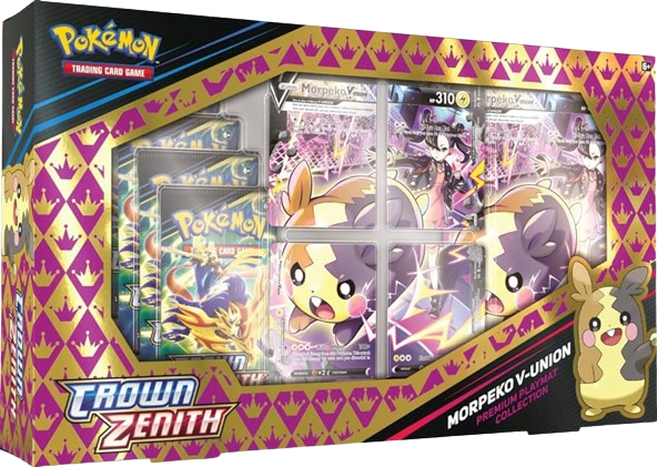 Morpeko V-Union Crown Zenith Premium Treasures Collection