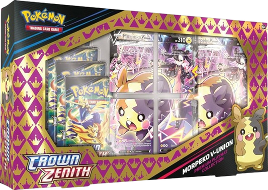 Morpeko V-Union Crown Zenith Premium Treasures Collection