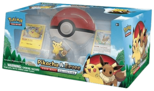Pikachu & Eevee Poke Ball Collection Box